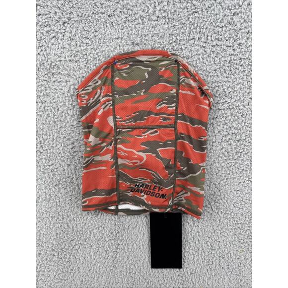 Harley Davidson Knit Orange Neck Gaiter Men Women UniSex One Sz Fits Most NWT - Picture 1 of 4